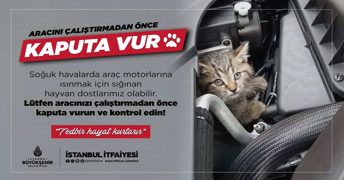 "ARACINI ÇALIŞTIRMADAN ÖNCE KAPUTA VUR!"