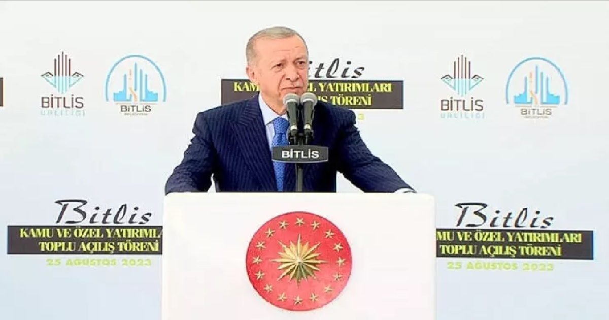 CUMHURBAŞKANI ERDOĞAN, BİTLİS