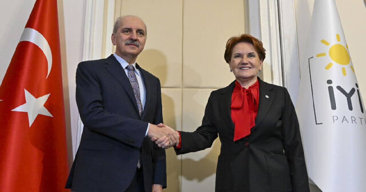 TBMM BAŞKANI KURTULMUŞ AKŞENER İLE GÖRÜŞTÜ