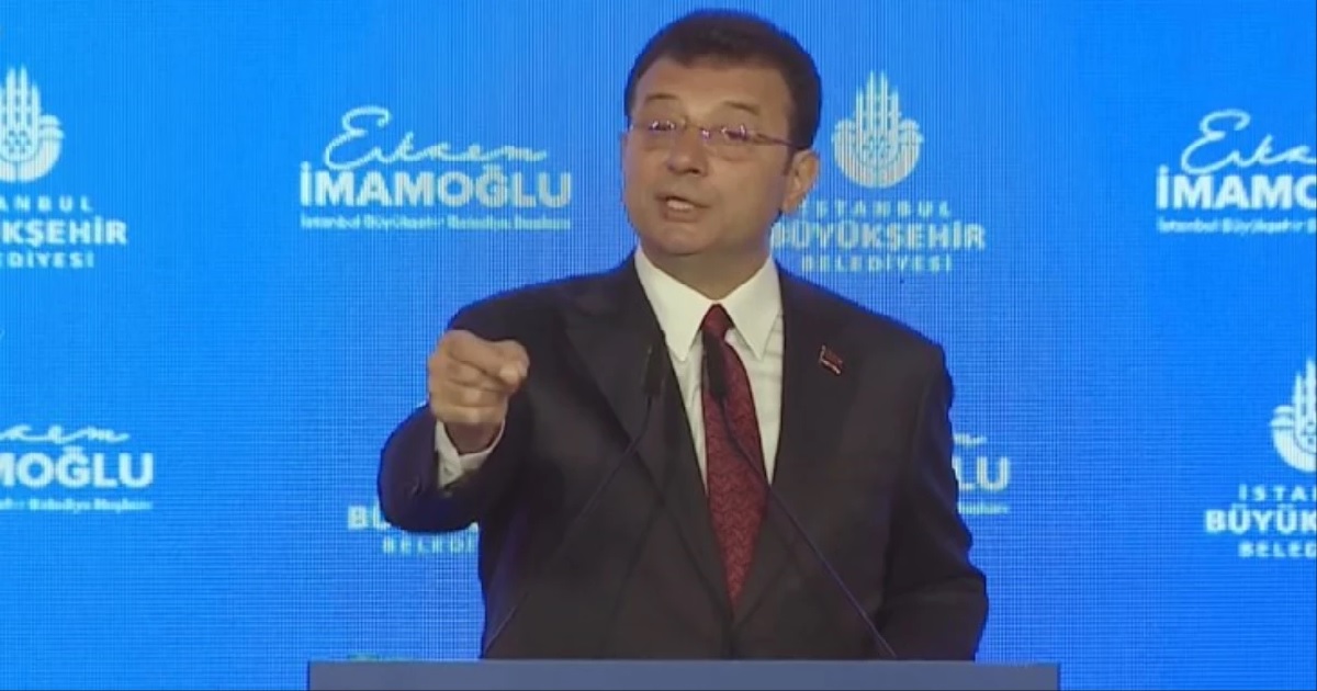 İMAMOĞLU: İSTANBUL'U BİR KEZ DAHA SAVUNMAK İÇİN YOLA ÇIKIYORUM