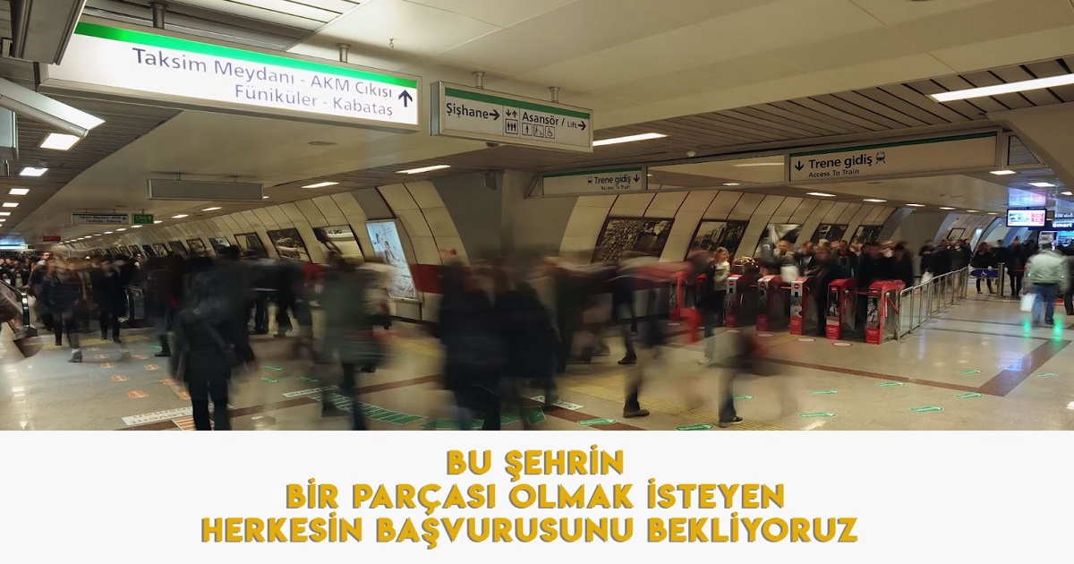 İBB, YENİ TREN SÜRÜCÜLERİNİ BEKLİYOR…