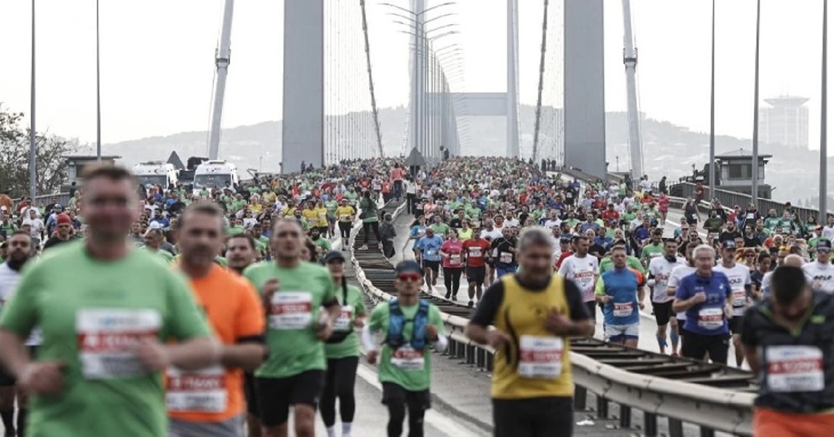 45. İSTANBUL MARATONU NEDENİYLE BAZI YOLLAR TRAFİĞE KAPATILACAK