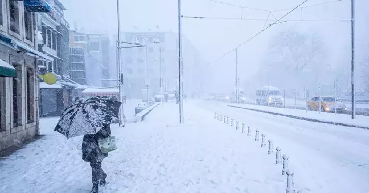 KAR İSTANBULUN KAPISINA DAYANDI