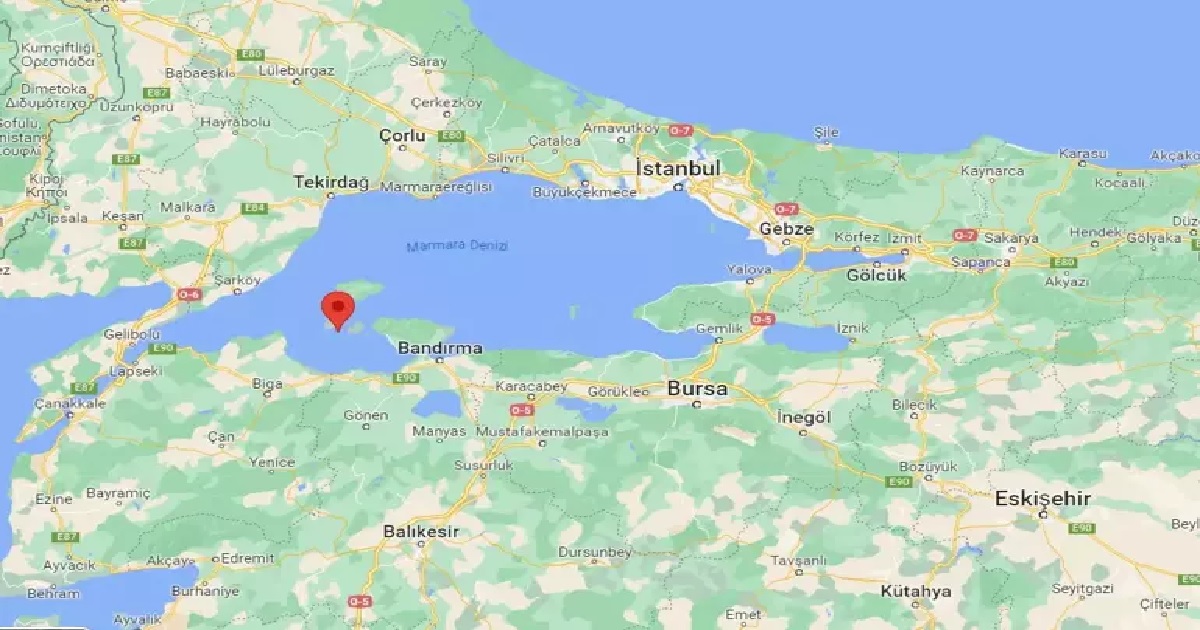 MARMARA DENİZİNDE KORKUTAN DEPREM