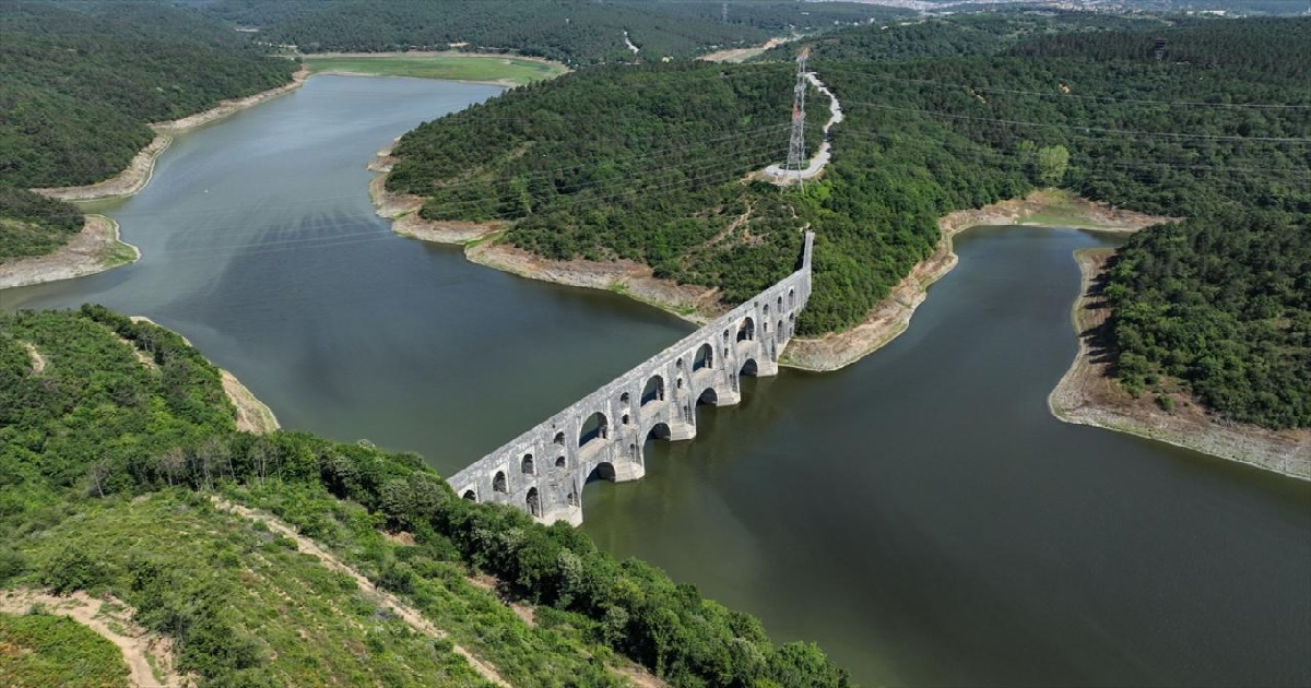 İSTANBUL’DA BARAJLARIN SU SEVİYESİ DÜŞMEYE DEVAM EDİYOR