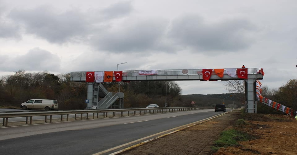 ŞİLE DEVLET HASTANESİ BAĞLANTI YOLU VE ÜST GEÇİT HİZMETE AÇILDI