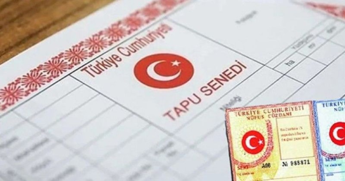 TAPU İŞLEMLERİNDE YENİ DÜZENLEME